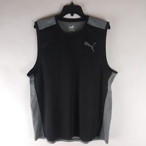 Mens PUMA athletic cut workout shirt